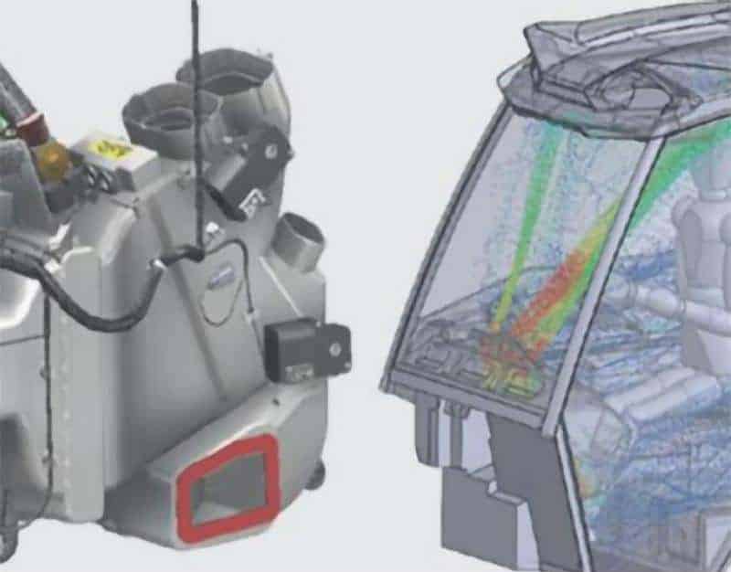 Fahrerkabine 3d-Design