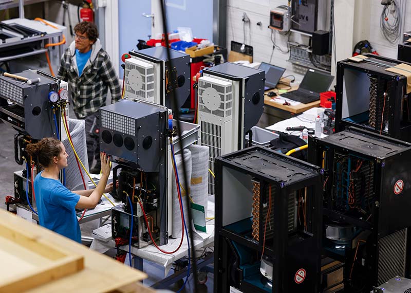 Thermomanagement Serienfertigung