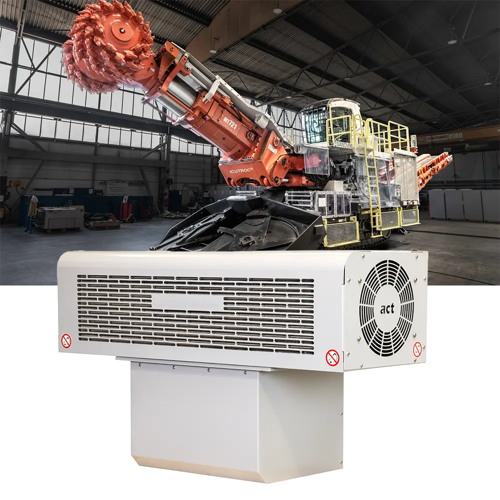 Tunnelbaumaschinen HVAC-Kompaktsystem